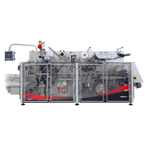 Horizontaler Stretchwickler - CM90 X-fold - TG-Packaging bvba - vollautomatisch / für Verpackungsmaschinen / für Kuchen
