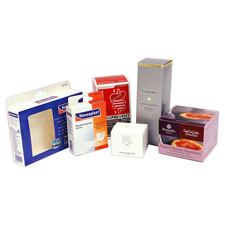 Zusammenklappbare Verpackungsbox - Paul Kläs GmbH - Karton / für Pharmaprodukte / für Lebensmittel