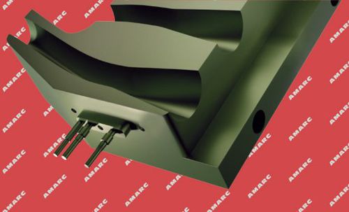 Platte-Heizelement - AMARC SRL - gegossen / Aluminium / für das Thermoformen