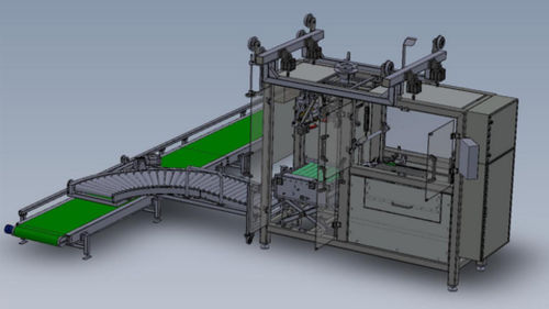 Vertikale Absackmaschine - VSFT - VOLLENDA-WERK GmbH - Form-, Füll- und Verschließmaschine / für die chemische Industrie / für Granulat