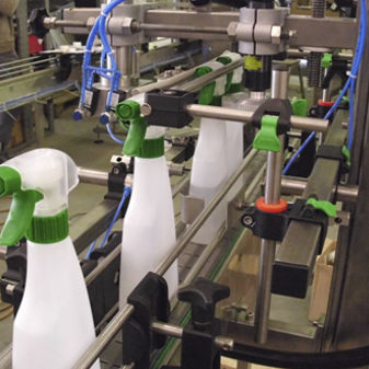 Linearer Verschliesser - GASP-110 - VOLLENDA-WERK GmbH - pneumatisch / halbautomatisch / für Stopfen