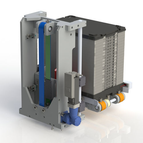 Vertikales automatisches Lagersystem - LEKO-TK Series - Stampac GmbH - gestapelt / Platten