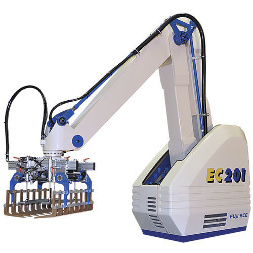 Roboter-Palettierer - EC-201	 - FUJI ROBOTICS EUROPE Fuji Yusoki Kogyo Co., Ltd. - für Getränke / mit hoher Drehzahl / 4-Achs