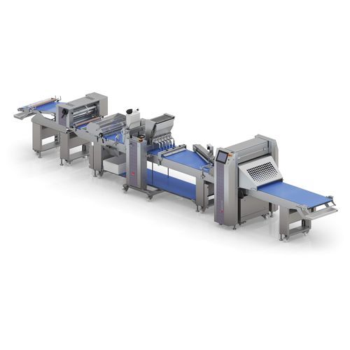 Kuchenproduktionsanlage mit Abfülleinheit - VARIOFLEX M 700 - FRITSCH Bakery Technologies GmbH & Co. KG - für die Lebensmittelindustrie