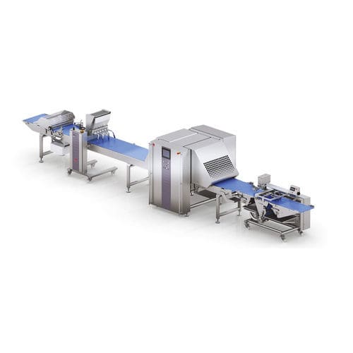 Kuchenproduktionsanlage mit Abfülleinheit - MULTIFLEX L 700 - FRITSCH Bakery Technologies GmbH & Co. KG