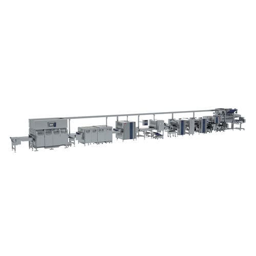 Produktionsanlage für Toastbrot - IMPRESSA - FRITSCH Bakery Technologies GmbH & Co. KG - für Baguettes / automatisch