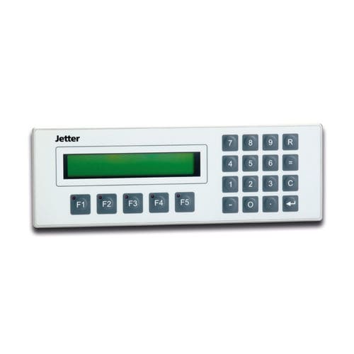 HMI mit Tastatur - LCD 34  - Jetter AG - einbaufähig / LCD / mit LED-Rückbeleuchtung