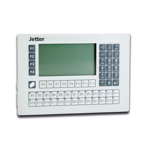 HMI mit Tastatur - BT 15 - Jetter AG - einbaufähig / mobil / 240 x 128