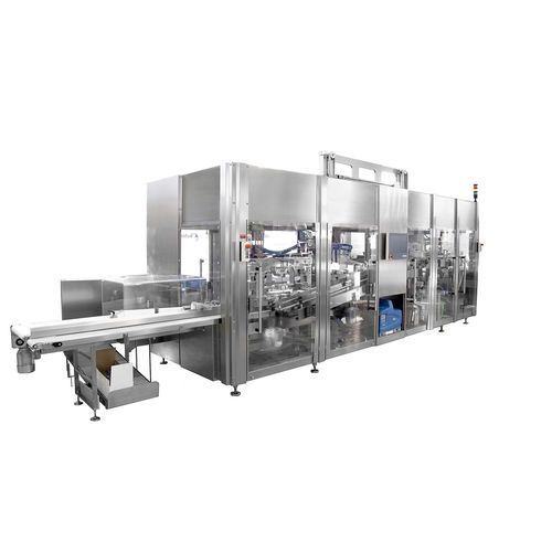 Automatischer Kartonpacker - SERVOKART C100 - Buhmann Systeme GmbH - für die Lebensmittelindustrie / für Karton / für Schlauch