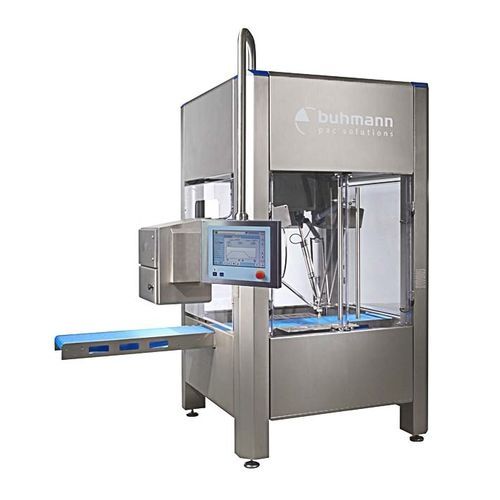 Roboterzelle für Materialumschlag - SERVOFEED PF800 - Buhmann Systeme GmbH - Verpackung
