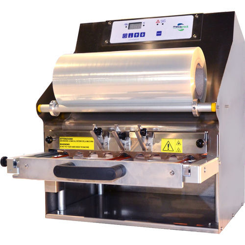 Halbautomatische Siegelmaschine - S605 - Mecapack - für Lebensmittelverpackung / für Platten / Folien