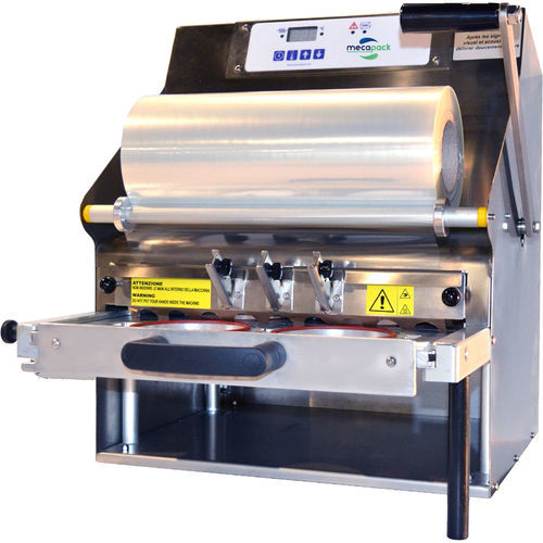 Manuelle Siegelmaschine - S305 - Mecapack - für Lebensmittelverpackung / Folien / für Workstation