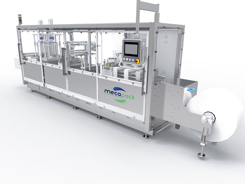 Kunststofffolien-Thermoformmaschine - EP9000 - Mecapack - für Milchproduktverpackungen / automatisch