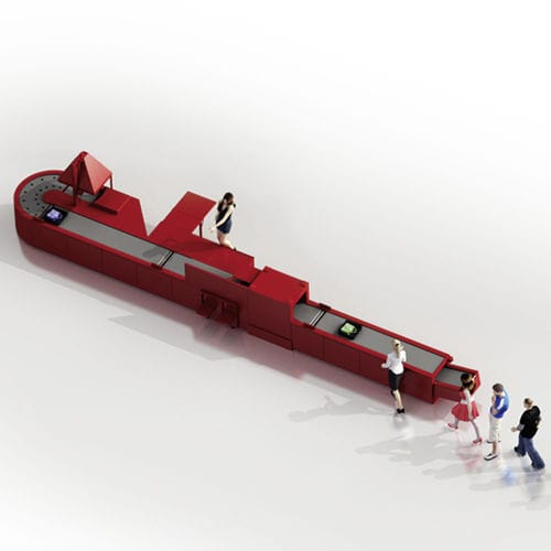 Kontrollsystem für Gepäck - HBC - Motion06 gmbh - Prozess / automatisch