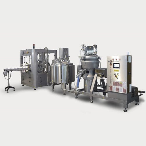 Produktionsanlage für Schmelzkäse - PR8 - White Steel GmbH