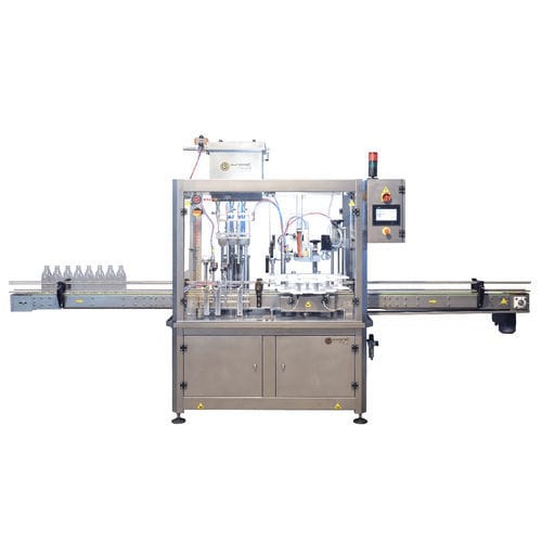 Abfüll- und Verschließanlage / Doppelkopf - FF5 - White Steel GmbH - für Flaschen / für Flüssigkeiten / automatisch