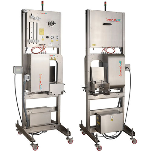 Automatische Banderoliermaschine - Bandall B.V. - für die Druckindustrie / für die Lebensmittelindustrie / für kleine Schachteln
