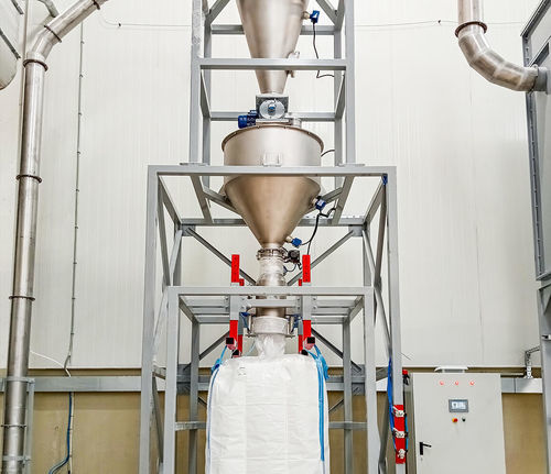 Automatische Big-Bag-Befüllstation - DÜZLEM METAL SANAYI VE TICARET LTD STI - Schüttgut / Pulver / Industrie
