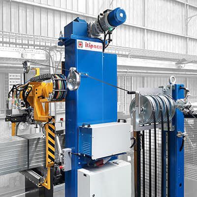 Automatische Umreifungsmaschine - ske/ft - ITIPACK S.r.l. - Rohr / für Profile / für Stahl-Spannreifen