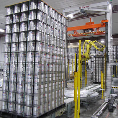 Automatische Umreifungsmaschine - CFT / VK series - ITIPACK S.r.l. - für recycelte Paletten / für leere Dosen / Keg