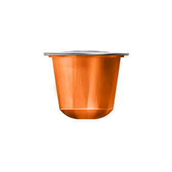 Barriere-Verpackung - Tangerine Orange - Alusense NV - rund / Kaffee / Kaffeekapsel
