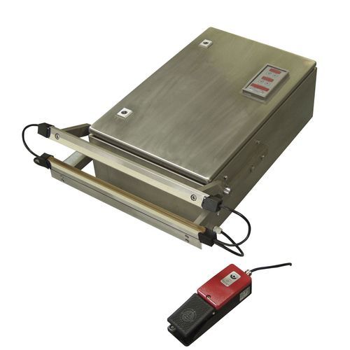 Impuls-Schweißgerät / für Folien - Fermant Compact V2A - joke mechanix GmbH - pedalbetrieben / horizontal / für Tüten