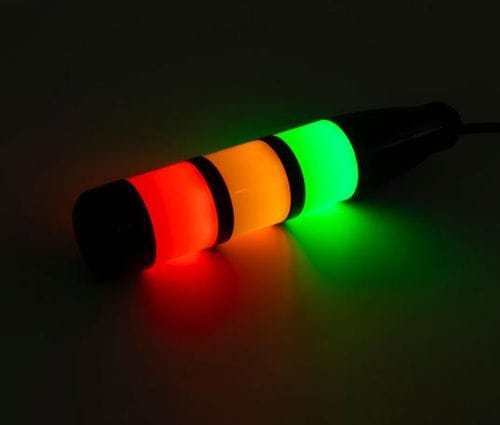 LED-Signalsäule - OLE3-301-BN-RYG - Otennlux Lighting Technology Co.,Ltd - 3-Farben / IP67 / wasserdicht