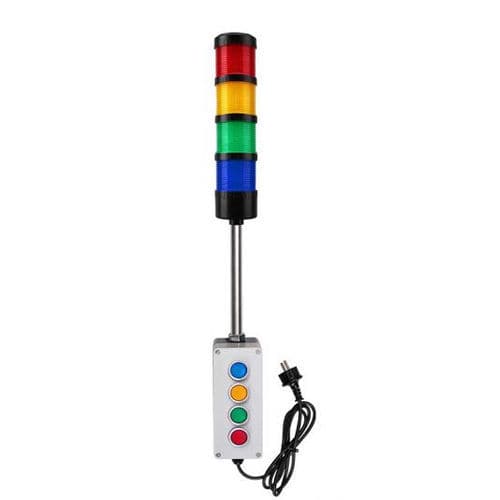 LED-Signalsäule - MSL1-401 - Otennlux Lighting Technology Co.,Ltd - 4-Farben / mit Buzzer