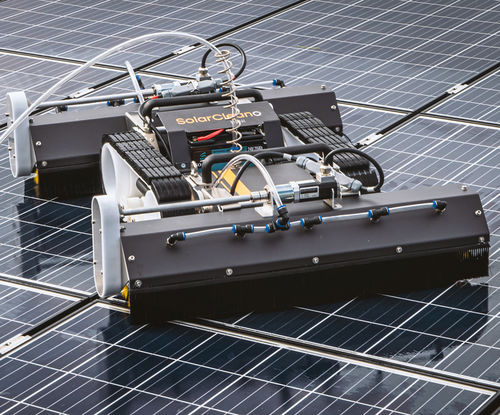 Reinigungsroboter für Solarpanel - M1 - SolarCleano SARL - Trockenreinigung / Dach / mobil