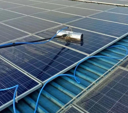 Reinigungsbürste - C series - SolarCleano SARL - zylinderförmig / Nylon / für Solarpanel
