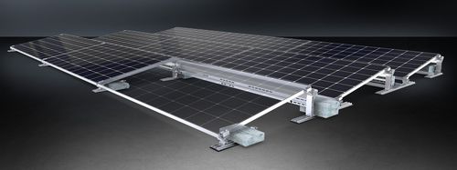 Solar-Montagesystem für Flachdach - SN 2 series - AEROCOMPACT Europe GmbH