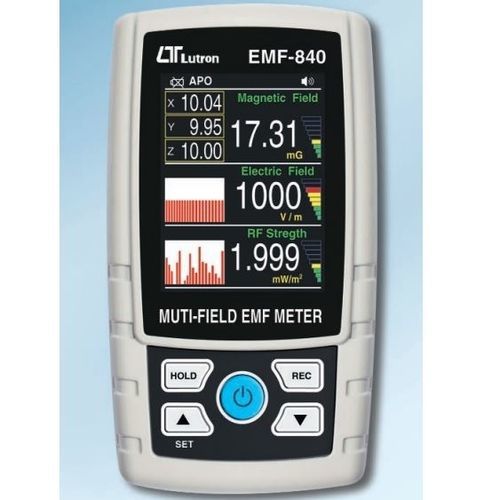 Leistungsfähigkeits-Tester - EMF-840 - Lutron - Ableitstrom / Leistung / Frequenz