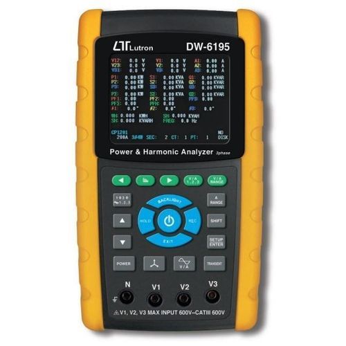 Signalanalysator - DW-6195 - Lutron - Überwachung / für dreiphasige Stromnetze / Leistung