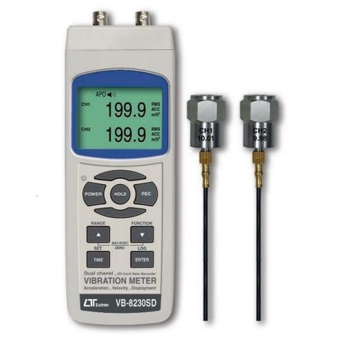 Tragbares Schwingungsmessgerät - VB-8230SD - Lutron - digital