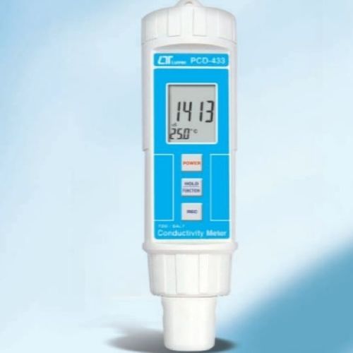 Tragbares Leitfähigkeitsmessgerät - PCD-433 - Lutron - digital / Stiftausführung / zur Bestimmung des Salzgehalts