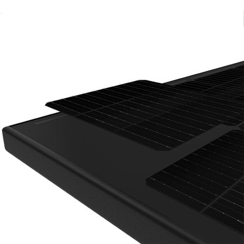 Solarmodul / monokristallines Silicium - DHM-T72X10/BF/FS-545~560W - DAH Solar Co., Ltd. - CE / TÜV / black