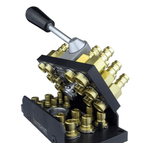 Hydraulische Multikupplung - T109M - TEKNO-MET BAĞLANTI ELEMANLARI SAN. ve TİC. LTD. ŞTİ - 12 Anschlüsse