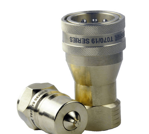 Hydraulikanschluss - T070 series - TEKNO-MET BAĞLANTI ELEMANLARI SAN. ve TİC. LTD. ŞTİ - Muffen / Schnell / Edelstahl