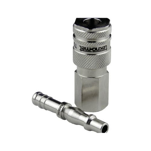 Pneumatischer Anschluss - T019 series - TEKNO-MET BAĞLANTI ELEMANLARI SAN. ve TİC. LTD. ŞTİ - Gewinde / Schnell / Edelstahl