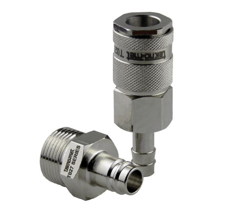 Pneumatischer Anschluss - T027 series - TEKNO-MET BAĞLANTI ELEMANLARI SAN. ve TİC. LTD. ŞTİ - Gewinde / Schnell / CEJN