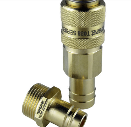 Pneumatischer Anschluss - T038 series - TEKNO-MET BAĞLANTI ELEMANLARI SAN. ve TİC. LTD. ŞTİ - Schnell / CEJN / Messing