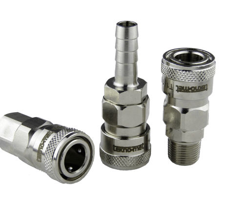 Pneumatischer Anschluss - T141 series - TEKNO-MET BAĞLANTI ELEMANLARI SAN. ve TİC. LTD. ŞTİ - hydraulisch / Gewinde / Schnell