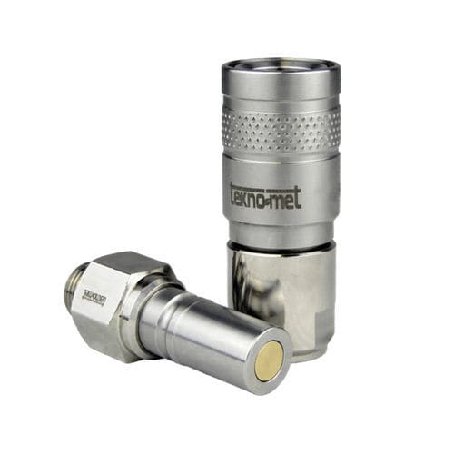 Hydraulikanschluss - T108 series - TEKNO-MET BAĞLANTI ELEMANLARI SAN. ve TİC. LTD. ŞTİ - Schnell / Aluminium / Nitril