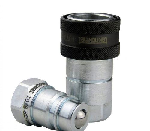 Hydraulischer Anschluss - T078 series - TEKNO-MET BAĞLANTI ELEMANLARI SAN. ve TİC. LTD. ŞTİ - Schnell / Edelstahl