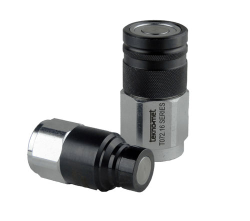 Hydraulikanschluss - T072 series - TEKNO-MET BAĞLANTI ELEMANLARI SAN. ve TİC. LTD. ŞTİ - Schnell / ISO / Edelstahl