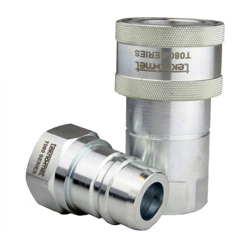 Hydraulikanschluss - T080 series - TEKNO-MET BAĞLANTI ELEMANLARI SAN. ve TİC. LTD. ŞTİ - Schnell / Edelstahl / Stahl