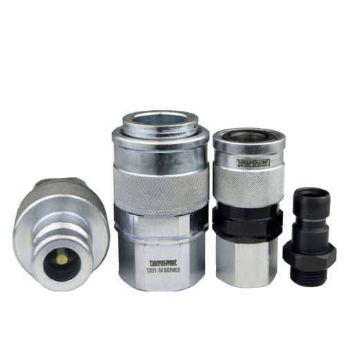 Hydraulikanschluss - T201 series - TEKNO-MET BAĞLANTI ELEMANLARI SAN. ve TİC. LTD. ŞTİ - Schnell / Edelstahl / Messing