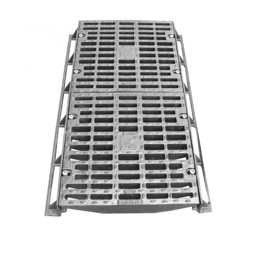 Gitterrost für Drainage - CHAF - F900 - Fonderie Belli SPA - Metall / rutschfest