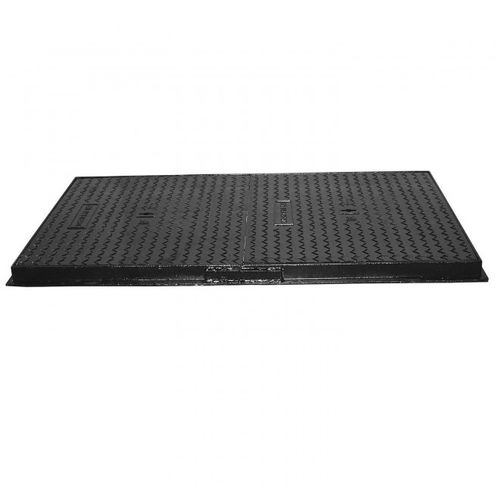 Fahrbahndeckel / duktiles Gusseisen - MODULARI C250 - Fonderie Belli SPA - rechteckig