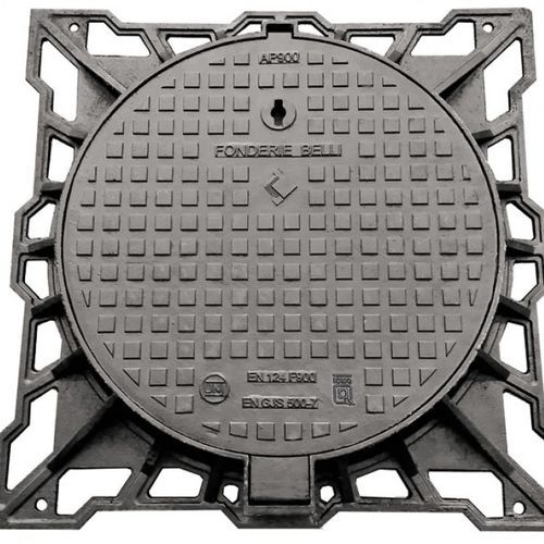 Hartgussdeckel für Drainage - Fonderie Belli SPA